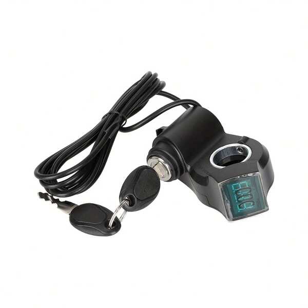 شاشة عرض الجهد الرقمية، مناسبة لقفل ZERO X8/X9/X10/11X KUGOO M4/M4 PRO الدراجات الكهربائية، قطع غيار بديلة لمفتاح الدراجة الكهربائية، اكسسوارات قفل مفتاح التشغيل للدراجة الكهربائية والسيارة الكهربائية