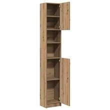 vidaXL Badezimmerschrank Artisan Oak 32x25,5x190 Cm Holzwerkstoff - Yellow - View 9