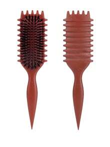 Hair brushes-EU+UK 卷发定型梳，尼龙刷毛，轻松打造卷曲造型，顺滑易梳，减少拉扯，防毛躁，男女通用，适合3A-4C卷曲波浪发质，居家旅行沙龙专业美发工具。送给家人、朋友以及所有热爱卷发护理的人的理想礼物，生日、圣诞节、情人节、母亲节、父亲节及所有节日场合的完美之选。 - 彩色 - 查看 15