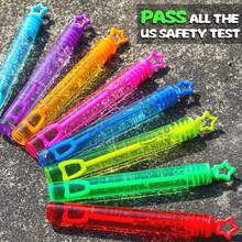 60/48/24 Pcs Mini Bubble Wands, Loose Bubble Wands With Star Tops, Suitable As Gifts For Birthday, Carnival, Party, Thanksgiving, Christmas, Wedding And More, No Bubble Liquid Included - Multicolor - View 6