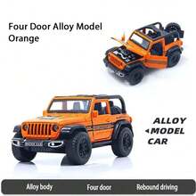 Mașină model Off-Road din aliaj, 1:36, cu patru uși care pot fi deschise, cadou decorativ