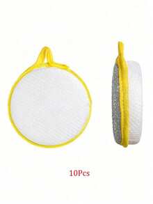2pcs/5pcs/10pcs Double-Sided Washing Sponges, Kitchen Cleaning Pads For Pots & Dishes, Non-Stick - Multicolor - View 13