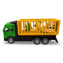 Friction-Powered Dinosaur Truck/Car – Jurassic Adventure To Collect And Have Fun With! - 綠色卡車 - 查看 3