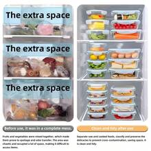 Stozle 18pcs (8 Lids + 8 Containers + 2 Spice Boxes) Sealed Glass Food Storage Gift Box Set, Perfect For Meal Preparation, Lunch-Sealed Storage | Durable Glass, Suitable For Birthday | Party | Holiday Gifts - màu xanh lá - Xem 3