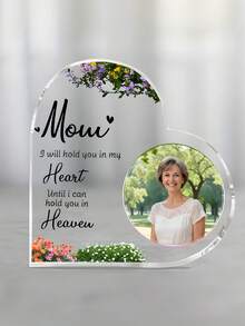 Custom Photo Your Wings Were Ready But My Heart Was Not - Memorial Personalized Custom Acrylic Plaque - Sympathy Gift For Family Members-18styles, Personalized Memorial Plaque - Sympathy Gift - Bereavement Gifts For Loss Of Loved One - Multicolor - View 15
