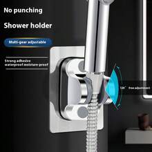 Non-Drilling Showerhead Bracket Fixator, Adjustable Bracket, Multi-Speed Adjustable Showerhead Fixed Base, Universal Shower Stand - Multicolor - View 4