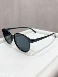 5pcs Casual PC (Polycarbonate) Round Frame Sunglasses, Women's Fashion Y2K UV Protection Beach Travel Party Accessory, Everyday Wear - Multicolor - View 5