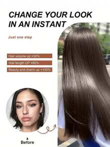 Synthetic High-Temperature Heat-Resistant Matte Fiber Black Straight Clip In Hair Extension - Soft Thick Seamless Hair Extension For Women Wig