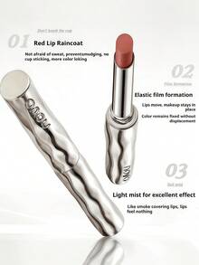 NOVO Waterproof, Sweat-Resistant, Non-Fading, Soft Matte Finish, Non-Stick Lip Gloss, Lightweight Long-Lasting Lipstick, Suitable For Daily Makeup, Commuting, Students, No-Makeup Look - 217# Pink Nude - View 5