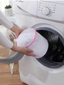 Washing Machine Mesh Bra Laundry Bag Zipper Delicate Clothes Laundry Bag Reusable Underwear Panties Socks Clothing Protector Bag.Secret Santa Gifts For Women.Valentine's Day Gift. - Multicolor - View 10