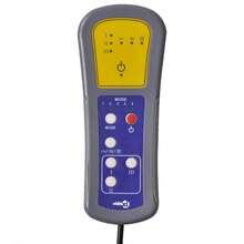 vidaXL Massagesessel Dunkelgrau Stoff - Grau - Übersicht 12