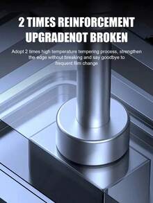 5片装超清钢化玻璃屏幕保护膜，防指纹、防刮花、防碎裂，兼容手机壳，触感顺滑，兼容苹果11/12/13/14/15/16/17/17 Air/17 Pro/17 Pro Max系列 - 無色 - 查看 3