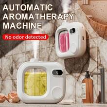 Smart Aroma Diffuser Set, Essential Oil Set, Fragrance Diffuser Set, Portable Aroma Diffuser With Mist Humidifier, Floral Essential Oils, Home Decor Fragrance - trắng - Xem 9