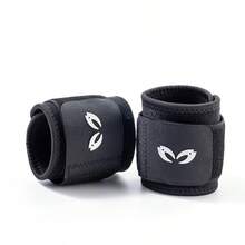 1 双 SBR 尼龙篮球护腕，黑/蓝，透气柔软可调节护腕 - 彩色 - 查看 8