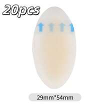 QKC 10 片高跟鞋防擦伤舒适隐形鞋跟贴。