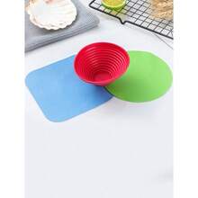 Multifunctional Rubber Bottle Opener Pad, Round Non-Slip Can Opener, 1pc/3pcs - màu xanh lá - Xem 7