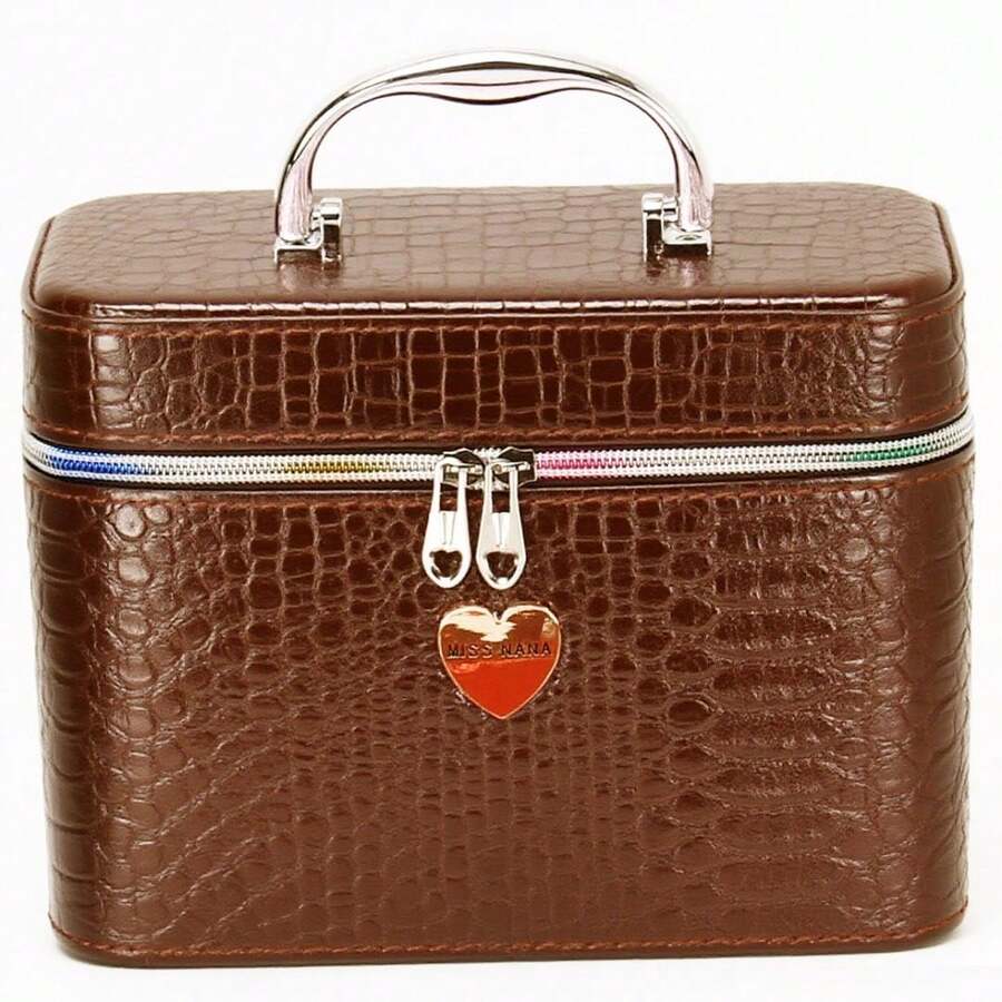 Makeup Case - Brown - View 1