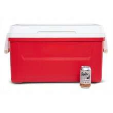 48 QT Laguna Ice Chest Cooler, Red - Đỏ - Xem 5