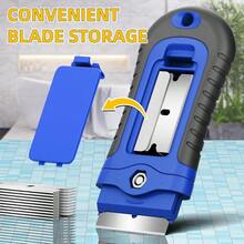 Yard Cleaning ToolsDIYSELF 1 Pack Razor Blade Scraper Glass Scraper with Extra 15 Blades Professional Razor Scraper for Glass Stove Top Window Cooktop Cleaning Precision Scraper Tool for KitchenYard Cleaning Tools - 112 GB - Ver 4