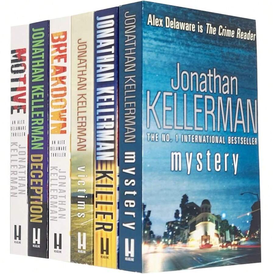 Jonathan Kellerman 6 Books Collection Set (Mystery, Killer, Victims, Breakdown, Deception, Motive) - Sets - View 1