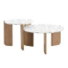 Modern Coffee Table, Side Table, Coffee Table Set For Living Room
Sofa - Side Table And Balcony, Set Of 2 - 1 - View 2