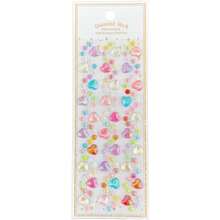 قطعة واحدة من ملصقات أساور الأحجار الكريمة البلورية الملونة الجميلة ثلاثية الأبعاد، مصنوعة من مادة الأكريليك، ملصقات أحجار كريمة أميرية، ملصقات زخرفية DIY، ملصقات قلب إبداعية ملونة، مناسبة للاستخدام في الأشغال اليدوية والديكورات DIY، أزياء الرقص، تنكرات، ديكورات الحفلات، وسيناريوهات أخرى. الأنماط مناسبة للاستخدام في المنازل وخلال المناسبات الخاصة. - متعدد الألوان - مشاهدة 10