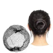 ANTSAY 50 Piezas Red Para El Cabello Peluca Reusable Alimentos Higiene Empaquetadas individualmente Borde de nylon elástico alto Redes invisibles para el cabello para mujeres Bollos Servicio de comida Bailarín Pelucas de cocina Negro - Negro - Ver 7