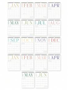 2026 Calendar - January 2026 To June 2027, A3 Minimalist Monthly Calendar, Large Date Boxes For Easy Recording And Planning, Includes US Holidays, Suitable For School, Home, Office, Home Decor, Office Supplies, 2026 New Year Gift, Unisex - Multicolor - View 7