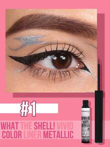 Misslyn ماركة MISSLYN - ما هذه الصدفة! قلم تحديد العين المعدني الحيوي 1 قطعة، قلم تحديد عين معدني، قلم تحديد عين معدني متضمن الأزرق والأسود والبني، مكثف اللون، مقاوم للتشويش، مقاوم للماء، طويل الأمد، مقاوم للعرق، قلم تحديد عين سائل، قلم تحديد عين طويل الأمد، قلم تحديد عين كريمي، قلم تحديد عين لامع، قلم تحديد عين مقاوم للتشويش، قلم تحديد عين مغذي