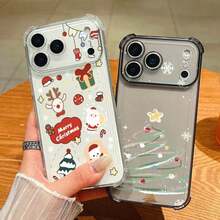 Merry Tree TPU Phone 17 Pro 16 15 Pro 14 13 12 Pro 11 Funda de silicona suave a prueba de golpes 2025.1 - A923 Gris - Ver 4
