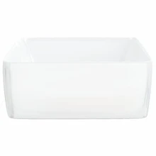 vidaXL Waschbecken Weiß 48x37x13 Cm Keramik Rechteckig - Bianco - Visualizzare 5