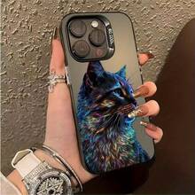Funda de Teléfono Chic Black Cat para Apple 15 Pro Max, Compatible con los Modelos de  11 a 16, Incluyendo Plus, Pro, Max, X, XR y XS Max - Colores mixtos - Ver 2