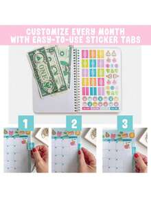 2025-2026 Budget Planner, 1 Piece, Calendars And Planners, Hadley Designs - Dollars - View 4