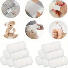 20 cái/8 cái/4 cái/1 cái, (5cm*450cm/Kích thước tối đa). Băng gạc đàn hồi cao cấp - Thoáng khí, siêu mềm, không chứa latex, bảo vệ cổ tay, đầu gối, khớp, hỗ trợ và bảo vệ, thích hợp cho phòng tập thể dục, hoạt động ngoài trời, sử dụng tại nhà, dùng được cho cả nam và nữ. - Nhiều màu - Xem 13