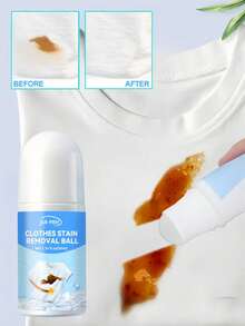 1pc 50ml Portable Stain Remover Pen, Strong Cleaning Stick, Fabric Stain Remover, Quick No-Rinse Emergency Liquid Roller Cleaner, Textile Cleaning Tool - Multicolor - View 11