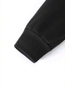 Sudadera con capucha para hombres de Halloween, deportes al aire libre de primavera y otoño, sudadera con capucha de moda, casual, cómoda y versátil para hombres - Negro - Ver 4