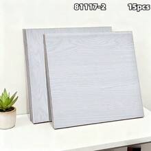 15/30pcs 3D Wood Grain Vinyl Flooring/Wall Stickers, Peel And Stick, Waterproof, Stain-Resistant, Wear-Resistant Flooring/Wall Decals For Bedroom, Living Room, Interior Design Quick Renovation - Multicolor - View 13