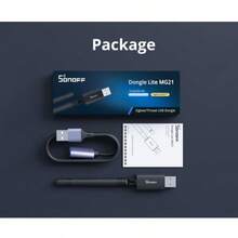 Dongle-LMG21,SONOFF Dongle Lite MG21 Zigbee/Thread USB Dongle,Compact Size,Easy Firmware Flashing,Smart Home Control,Smart Home, Intelligent Control. - Black - View 11
