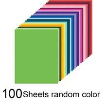 20/50/100 fogli di carta colorata per stampante, carta da costruzione pastello per scrapbooking, ufficio, stampa fai-da-te, zattere, 8,3x11,6 pollici