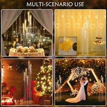 Vincidern Chân nến sàn 5 cánh, Chân nến sàn Acrylic cho trung tâm tiệc cưới Chân nến trong suốt cao cho lễ cưới Tiệc sinh nhật Trang trí nhà phù hợp với nến LED 0,8 - trong suốt - Xem 7