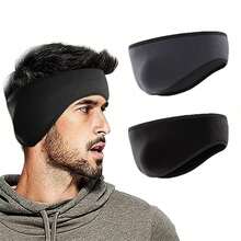 1 pieza Diadema de invierno de forro polar para mantener calientes las orejas en clima frío - Multicolor - Ver 8