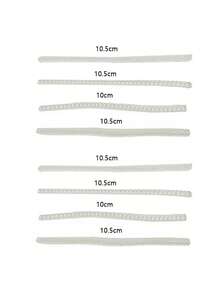 8/16 件树脂戒指调节器隐形戒指尺寸调节垫适用于松散的戒指，适合所有手指尺寸隐形戒指尺寸器适用于松散的戒指 - 多种手指尺寸，舒适且具有保护性的戒指调整 - 调节透明收紧器调整尺寸工具珠宝保护器适用于松散的戒指戒指调节器适合任何戒指，各种尺寸的戒指调节器适合女士 - 彩色 - 查看 11