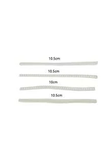 4/8pcs Ring Adjuster Invisible Ring Size Adjustment Pad For Loose Rings, Fits All Finger Sizes Invisible Ring Sizer For Loose Rings - Multiple Finger Sizes, Comfortable & Protective Ring Adjustments - Adjust Transparent Tightener Resizing Tool Jewelry Guard For Loose Rings Ring Adjuster Fit Any Rings, Assorted Sizes Of Ring Adjuster For Women - Multicolor - View 8