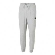阿迪达斯男士2026冬季新款休闲简约抽绳运动裤 JE3855 - 灰色 - 查看 9