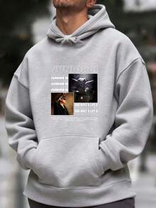 Con capucha Capa acolchada de jersey con cordón ajustable que ayuda a proteger del viento y el frío. Atemporal Sudadera con capucha de punto clásica para hombres que nunca pasa de moda. Bolsa marsupial Una espaciosa bolsa marsupial es el lugar perfecto para guardar objetos pequeños esenciales. Lavado en agua fría Hanes recomienda lavar en agua fría para ahorrar energía. Ocasiones Diseño sencillo y casual, adecuado para primavera, otoño, uso diario, ocasiones informales, actividades deportivas al aire uso de ocio interior. Excelente regalo para tu hermano, hijo, novio, esposo y para ti mismo. Estilo Puedes combinarla con cualquier par de jeans ajustados, pantalones de deporte o abarcarla con un abrigo. Mejoramos cada día Escuchamos a los clientes y ajustamos cada detalle para garantizar calidad, ajuste y comodidad. Instrucciones de lavado Lavar a máquina en agua fría con prendas del mismo color. Solo blanqueadores sin cloro. Secar en secadora a temperatura baja. Planchar a temperatura. - Gris - Ver 2