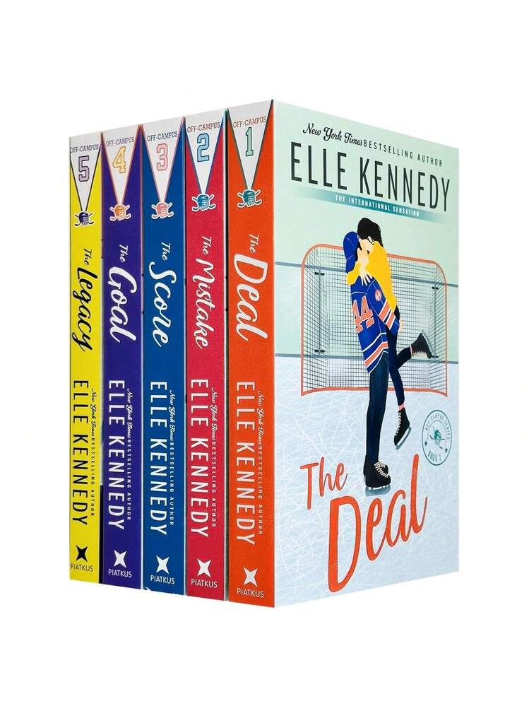 Elle Kennedy Off Campus Series 5 Books Collection Set (The