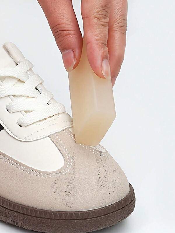 Premium Schuh-Reinigungsschwamm - Flecken- und Schmutzentferner für Sneaker, Veloursleder und Nubukleder - ideal für die Pflege und Instandhaltung von weißen Schuhen, Winterschuhen