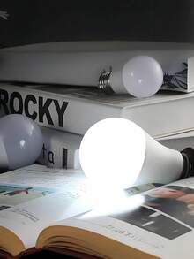 2pcs/4pcs/6pcs/8pcs 12W 6500K LED Light Bulbs, E27 Base, Bright Home/Living Room Lighting