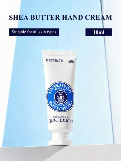 L'Occitane 10g/0.35oz Shea Butter Hand Cream, Travel Size Nourishing & Protective