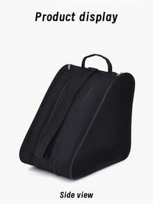 容量为 3 层的冰上滑冰包，配有重型鞋架/可调节肩带和带标志窗口，适用于直排轮滑鞋、溜冰鞋、滑冰鞋/&、& S，冰袋，适用于冰场、网球包、冷藏包、雪鞋、冷却箱、冰盒、冰罩、冷藏袋，适合作为圣诞节、新年和情人节礼物。